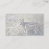 jachtjas visitekaartje (Achterkant)