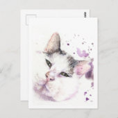 Jachtkat Briefkaart (Voorkant / Achterkant)