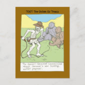 jachtkleding briefkaart (Voorkant)