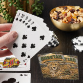 Jachtluipaard Afrikaanse Savanne POPCUT Pokerkaarten (Insitu)