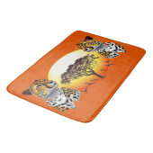 jachtluipaard badmat (Gekanteld)