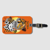 jachtluipaard bagagelabel (Voorkant (horizontaal))