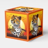 jachtluipaard bedankdoosjes (Voorkant Zijde)