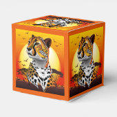 jachtluipaard bedankdoosjes (Achterkant)