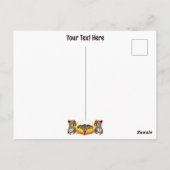 jachtluipaard briefkaart (Achterkant)