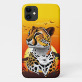 jachtluipaard Case-Mate iPhone case (Achterkant)