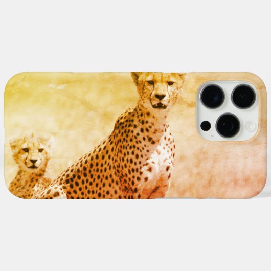 Jachtluipaard Case-Mate iPhone Case (Achterkant (horizontaal))