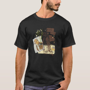 Jachtluipaard Collage Ren Wild Ren Vrij Grote Katt T-shirt