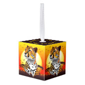 jachtluipaard decoratie (Achter hoekig)