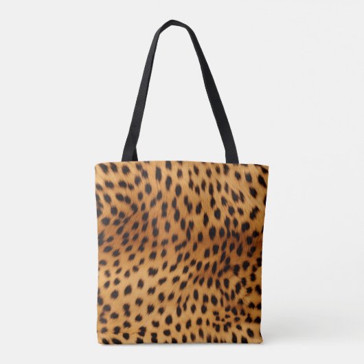 Jachtluipaard Dierenbont Tote Bag (Achterkant)