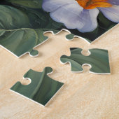 Jachtluipaard en bloemen legpuzzel (Zijkant)