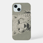 Jachtluipaard iPhone 15 Case (Achterkant)