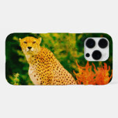 Jachtluipaard iPhone Hoesje (Achterkant horizontaal)