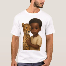 Jachtluipaard & Jongen: Band van de wilde en onsch T-shirt