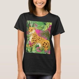 Jachtluipaard Liggend T-shirt