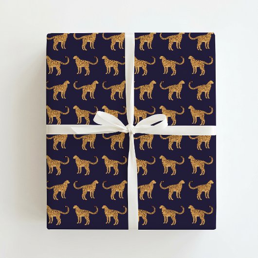 Jachtluipaard, luipaard cadeaupapier