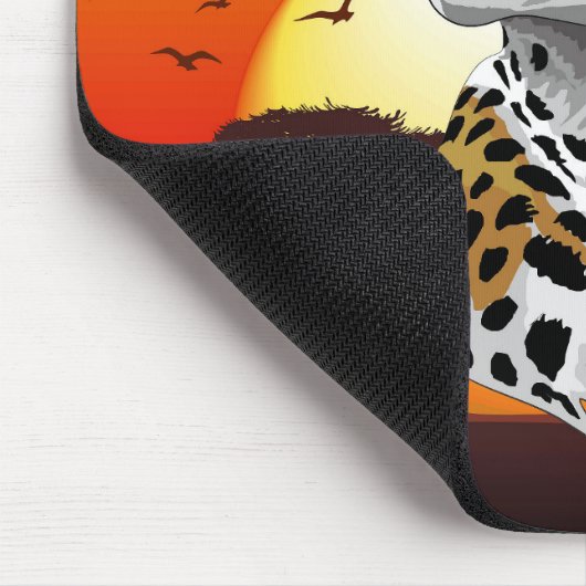 jachtluipaard muismat (Hoek)