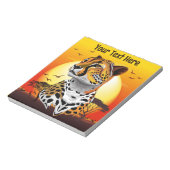 jachtluipaard notitieblok (Linkerzijde)