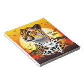 jachtluipaard notitieblok (Schuin)