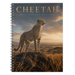 Jachtluipaard Oost-Afrikaanse savanne DIEREN Notitieboek