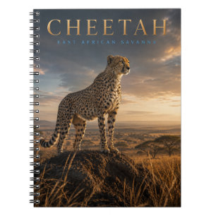 Jachtluipaard Oost-Afrikaanse savanne DIEREN Notitieboek