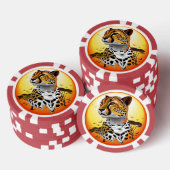 jachtluipaard poker chips (Opstapeling)
