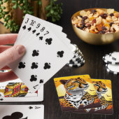 jachtluipaard pokerkaarten (Insitu)