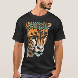 Jachtluipaard Portret Jachtluipaard T-shirt