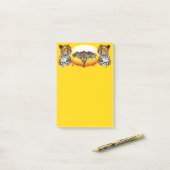 jachtluipaard post-it® notes (Op bureau)