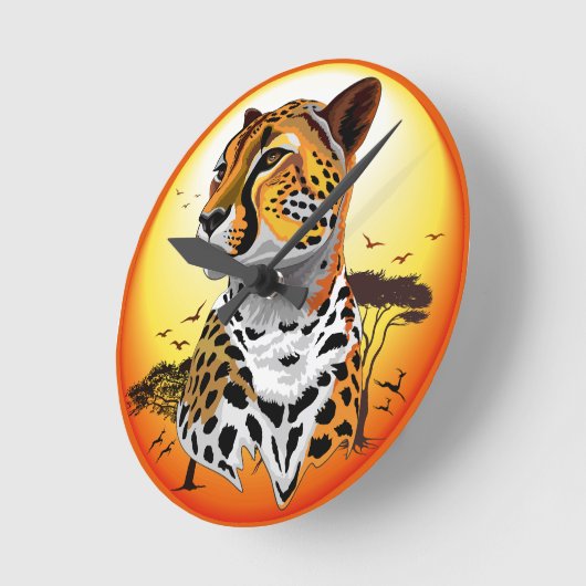 jachtluipaard ronde klok (Hoek)