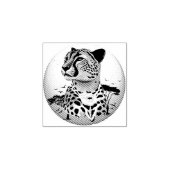 jachtluipaard rubberstempel (Afrduk)