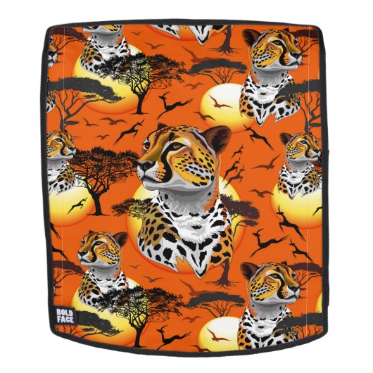 jachtluipaard rugtassen (Verwijderbaar gezicht)