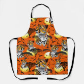 jachtluipaard schort (Voorkant)