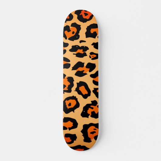 Jachtluipaard Skin Skateboard (Voorkant)