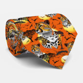 jachtluipaard stropdas (Opgerold)