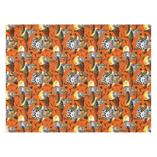 jachtluipaard tafelkleed (Voorkant (Horizontaal))