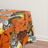jachtluipaard tafelkleed (Voorbeeld)