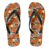 jachtluipaard teenslippers (Voetbed)