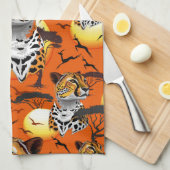 jachtluipaard theedoek (Quarter Fold)