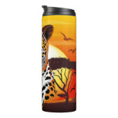 jachtluipaard thermosbeker (Geroteerd rechts)