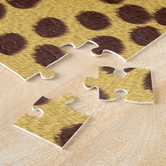 Jachtluipaardbont Legpuzzel (Zijkant)