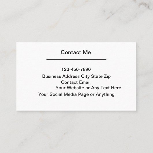 Jachtmakelaar en dealer Visitekaartjes zonsonderga (Achterkant)