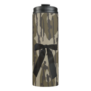 Jachtmeisje Bottom Lands Camo Zwart Booglint Thermosbeker