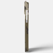 Jachtmeisje Camo Black Bow Ribbon Case-Mate iPhone Case (Achterkant / Links)