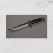 jachtmes visitekaartje (Achterkant)