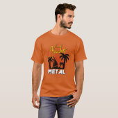 Jachtmetaal T-shirt (Voorkant volledig)