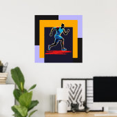 jachtmomentum poster (Thuiskantoor)