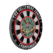 Jachtmuurdecoratie met vliegende eenden dartbord (Voorkant Links)
