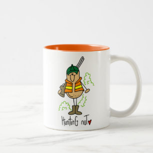 Jachtnoot T-shirts en cadeaus Tweekleurige Koffiemok