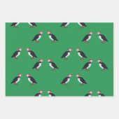 jachtpap voor feestdagen inpakpapier vel (Voorkant)